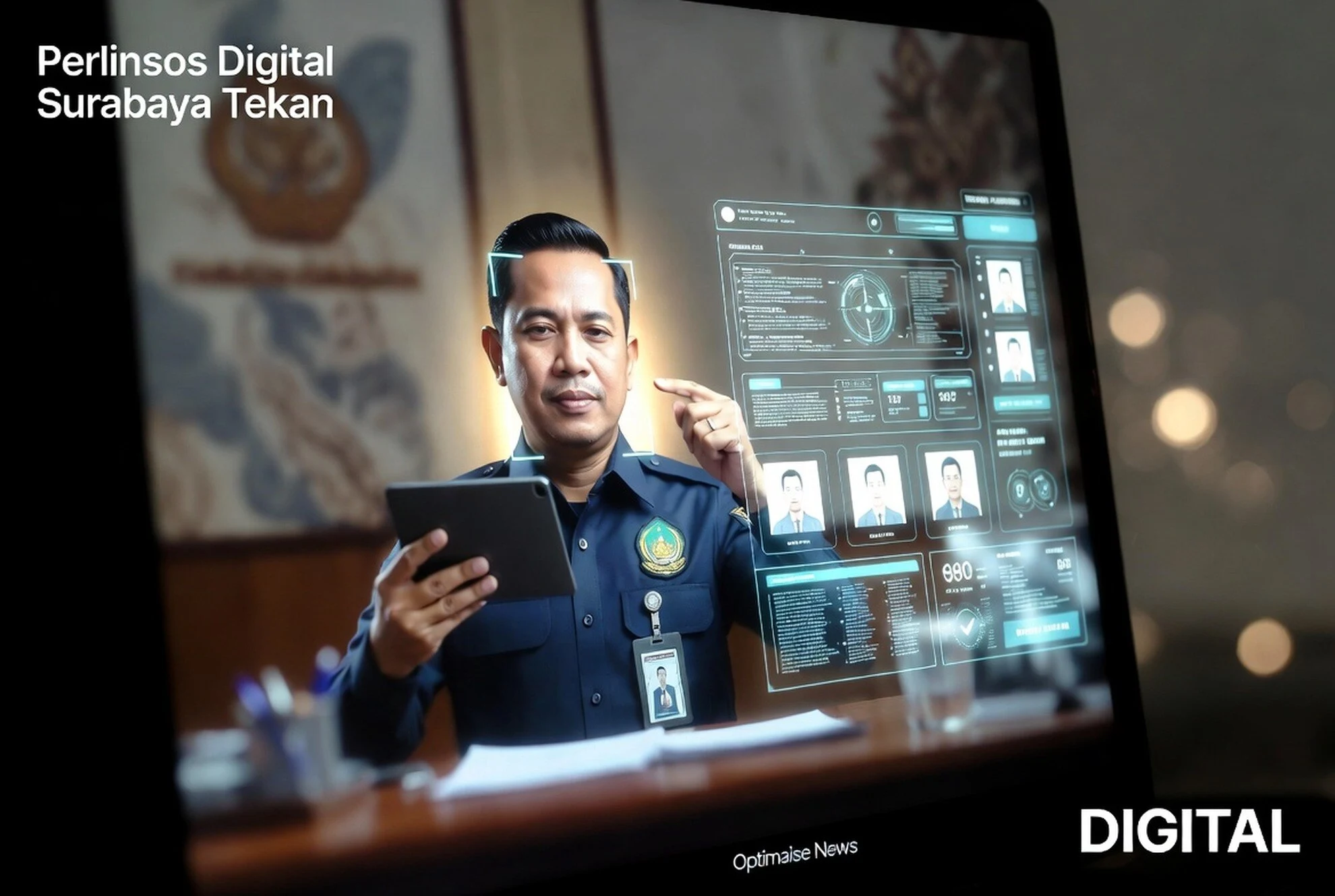 Perlinsos Digital Surabaya Tekan 25.000 KK Bansos Salah Sasaran