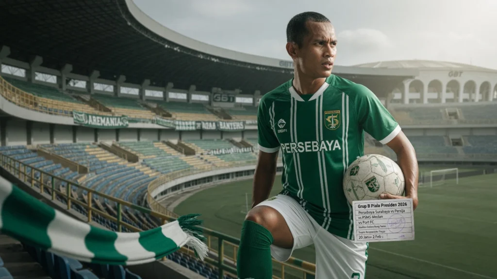 Tiga laga Persebaya di GBT: tanggal, jam, lawan