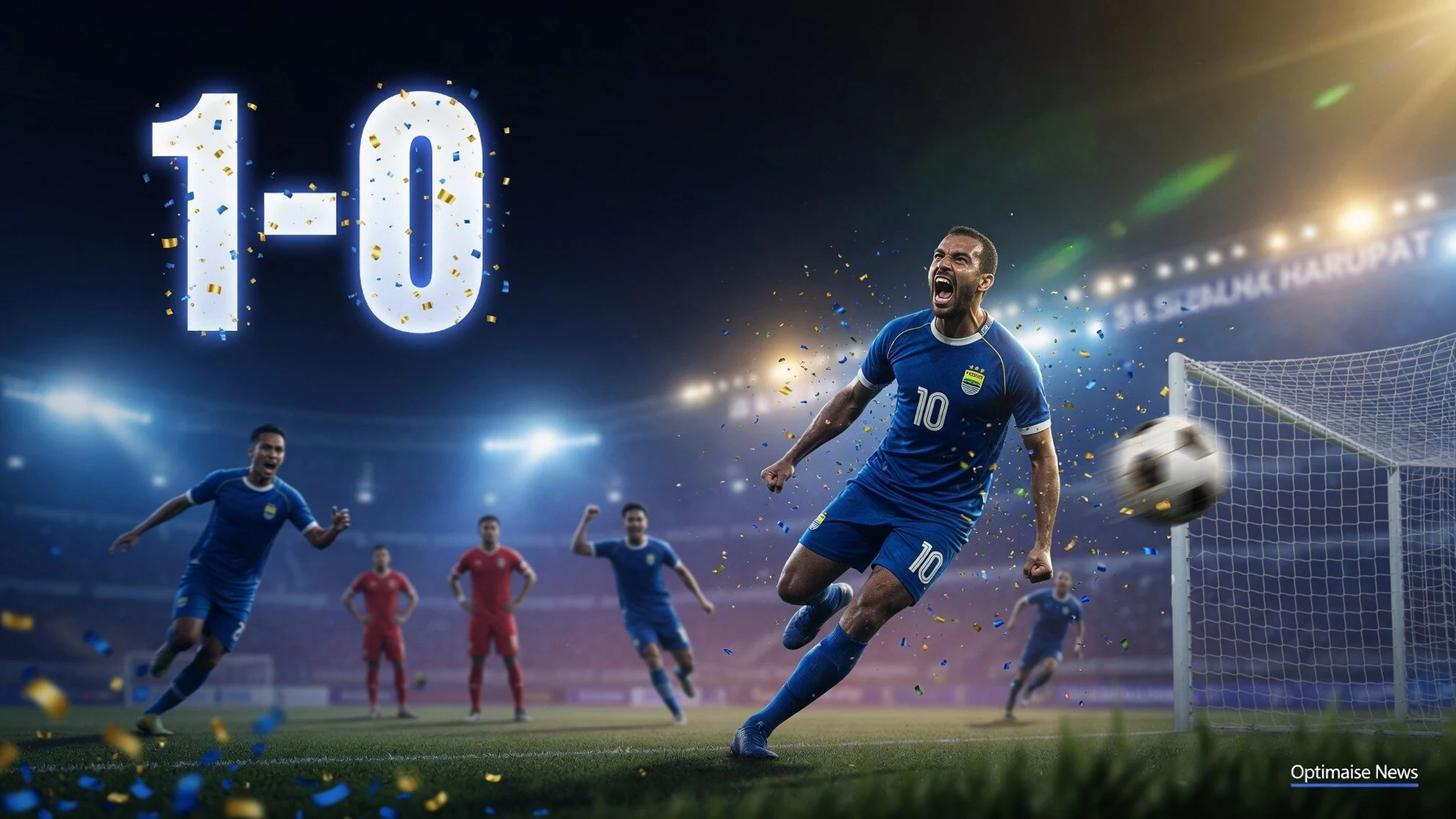 Persib Bandung Tekuk & Pimpin Grup Raih 1-0