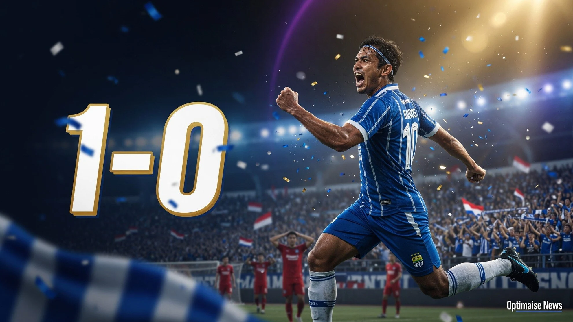 Persib Hari Ini Hajar Arema 1-0 lewat Gol Backheel Barros
