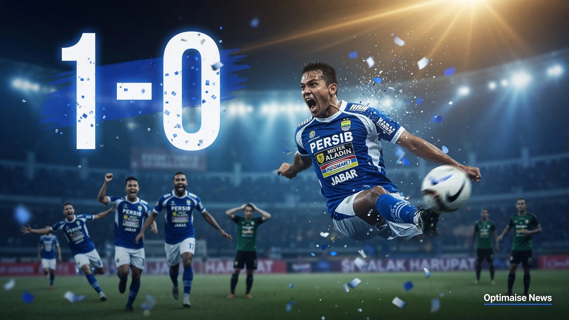 Persib Hari Ini Menang 1-0 Arema: Backheel Uilliam Barros