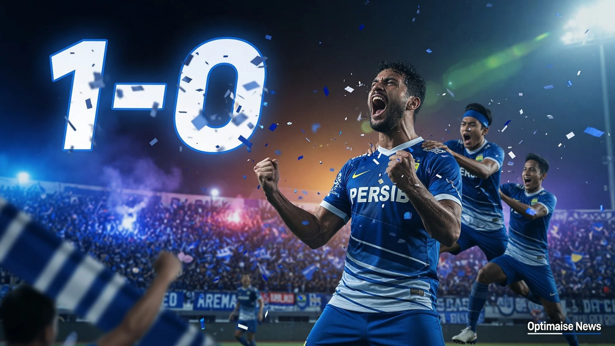 Persib Hari Ini Tekuk Arema 1-0: Barros Antar Puncaki Grup A