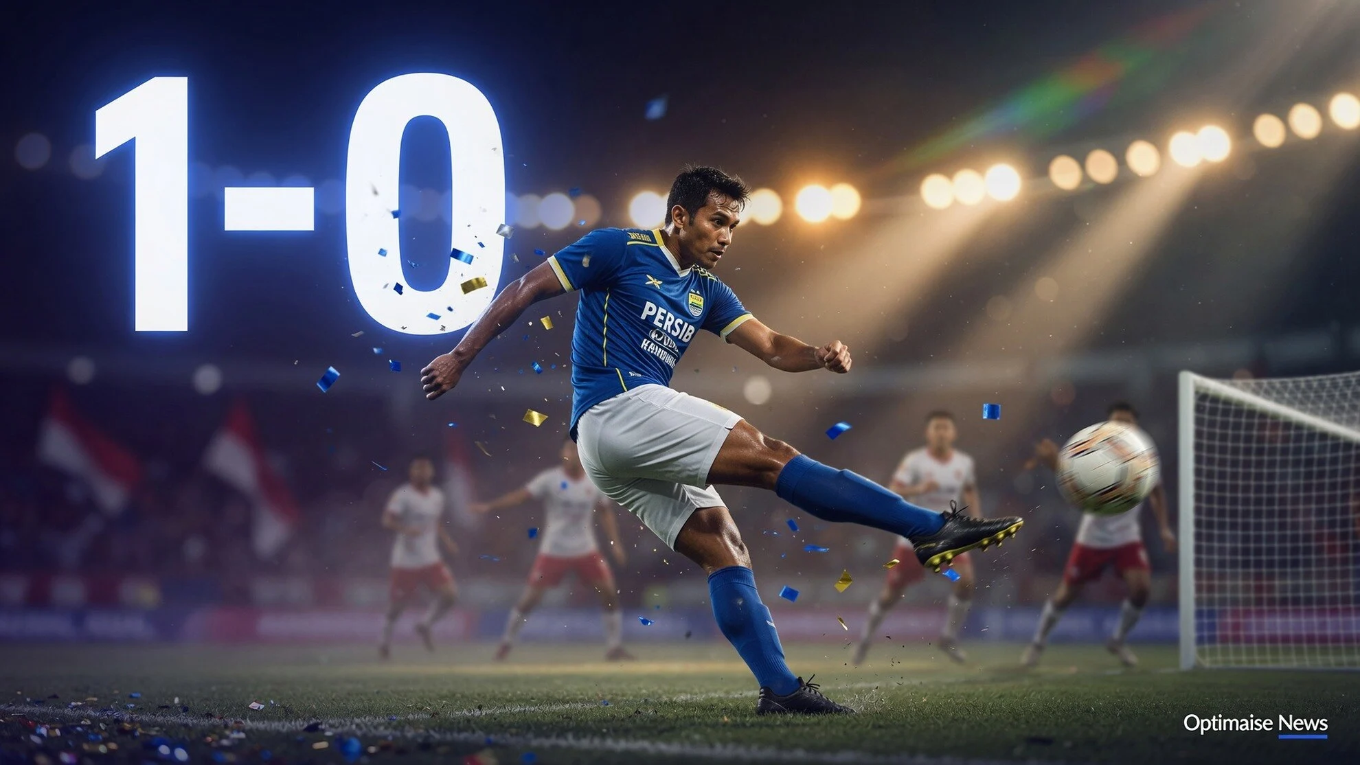 Persib Tekuk Arema 1-0 lewat Backheel Uilliam Barros