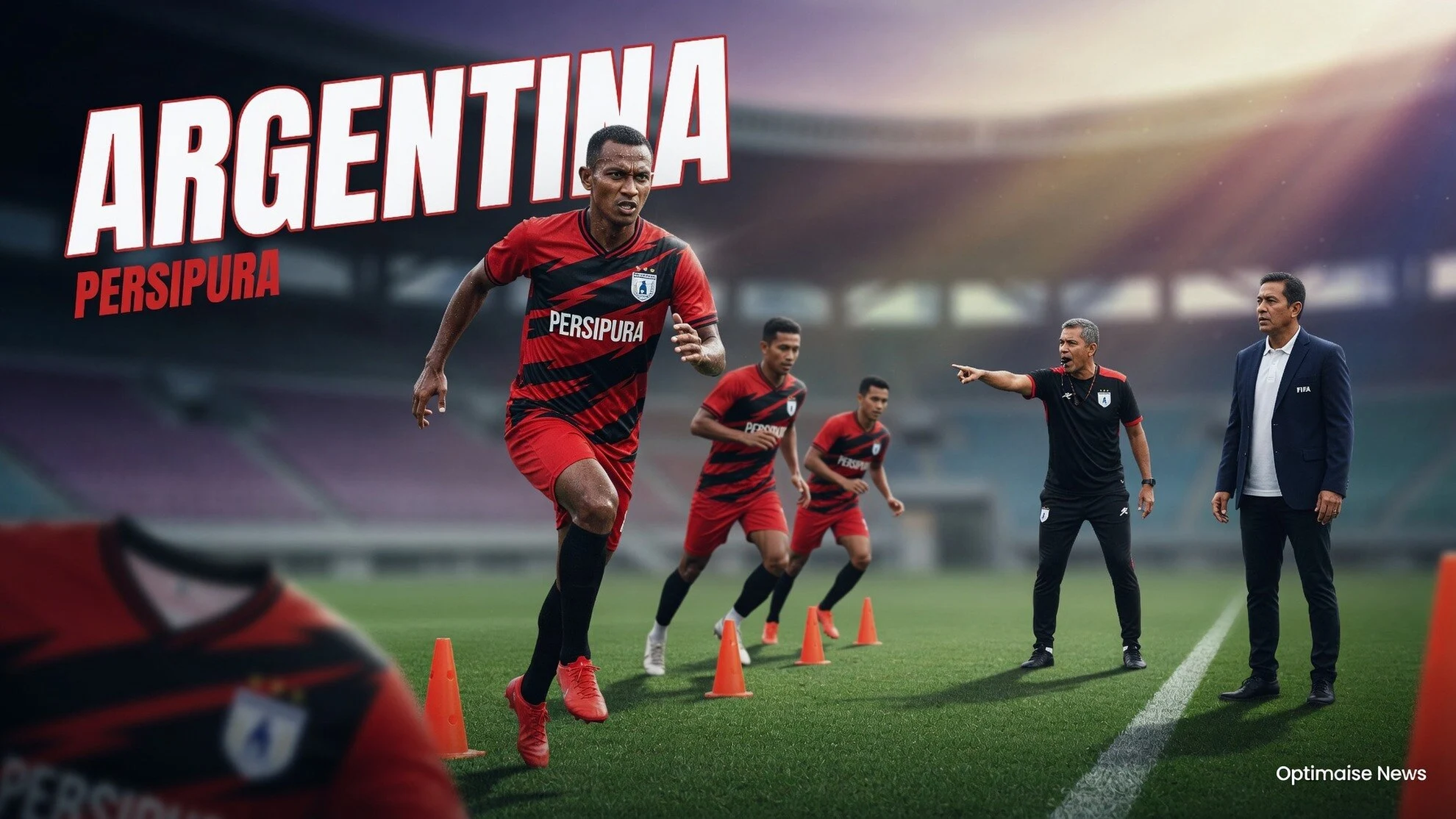 Persipura Amankan Gelandang Argentina di Latihan 23 Pemain
