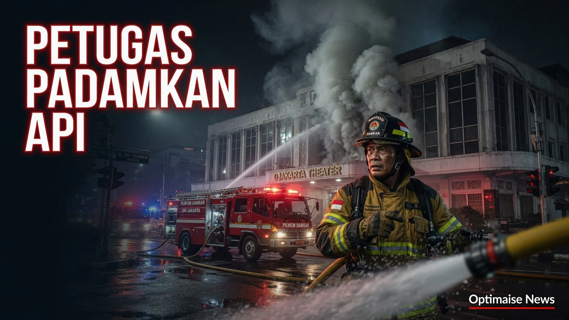 Petugas Padamkan Api Dapur XXI Thamrin Rp20 Juta