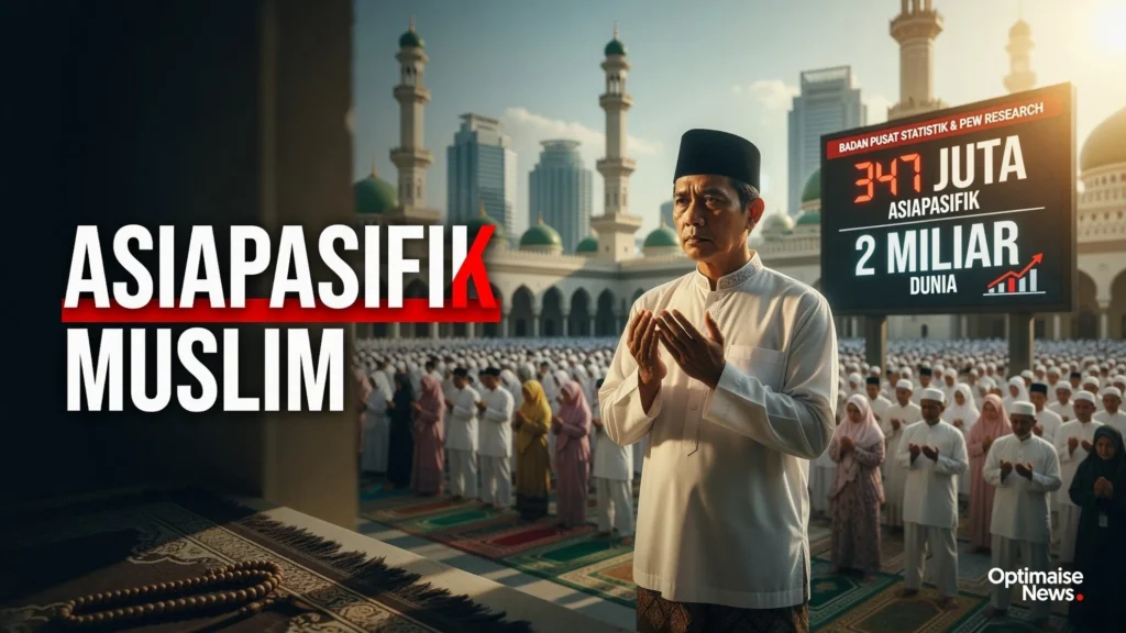 Pew: Muslim Naik 347 Juta, 80% Kini di Asia-Pasifik
