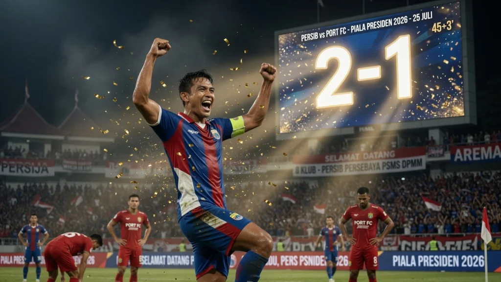 Port FC dan Tampines Bukan Penyemarak: Mereka Alat Ukur