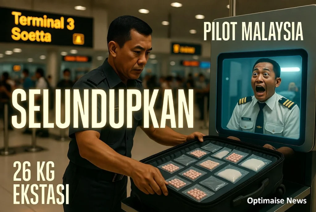 Pilot Malaysia Kurir 26 Kg Ekstasi Ternyata Sudah 3 Kali Selundupkan