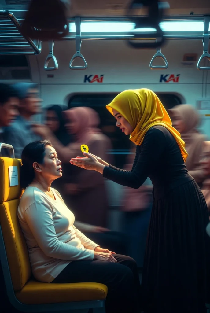 Konfrontasi Verbal antara Penumpang