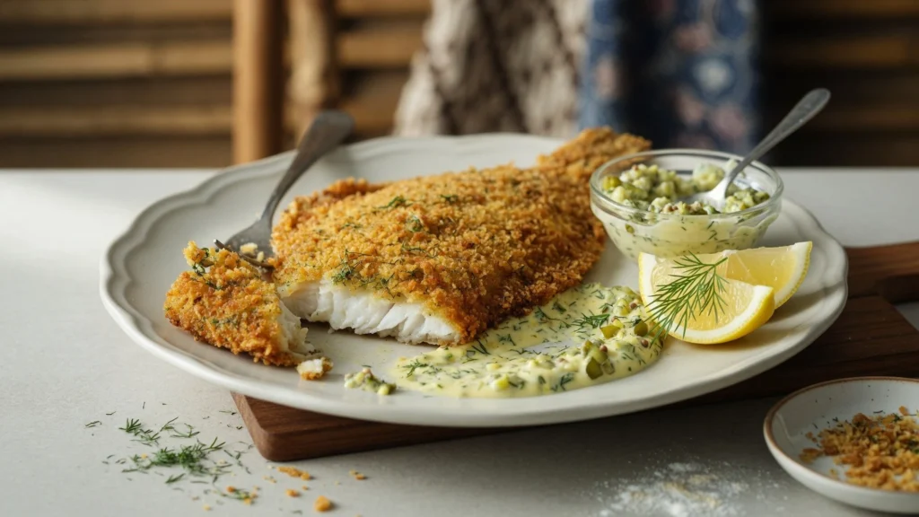 Bahan Lengkap Filet, Saus Tartare, plus Kaldu Ikan Opsional