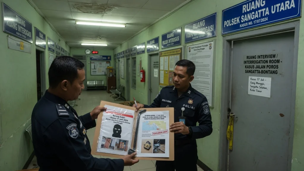 Barang Bukti yang Disita