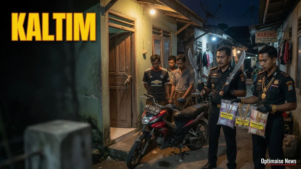 Polisi Tangkap 2 Pelaku Perampokan Sadis di Kaltim