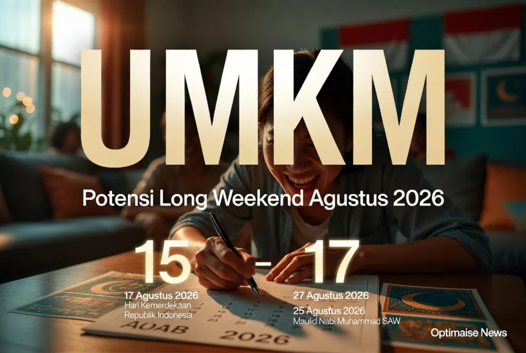Potensi Long Weekend Agustus 2026 Buka Peluang Libur untuk UMKM