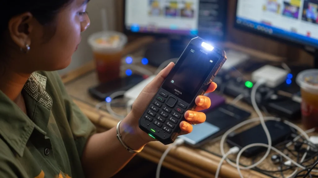 IP65, Senter 2x Lebih Terang, plus Pengisian Balik 5W