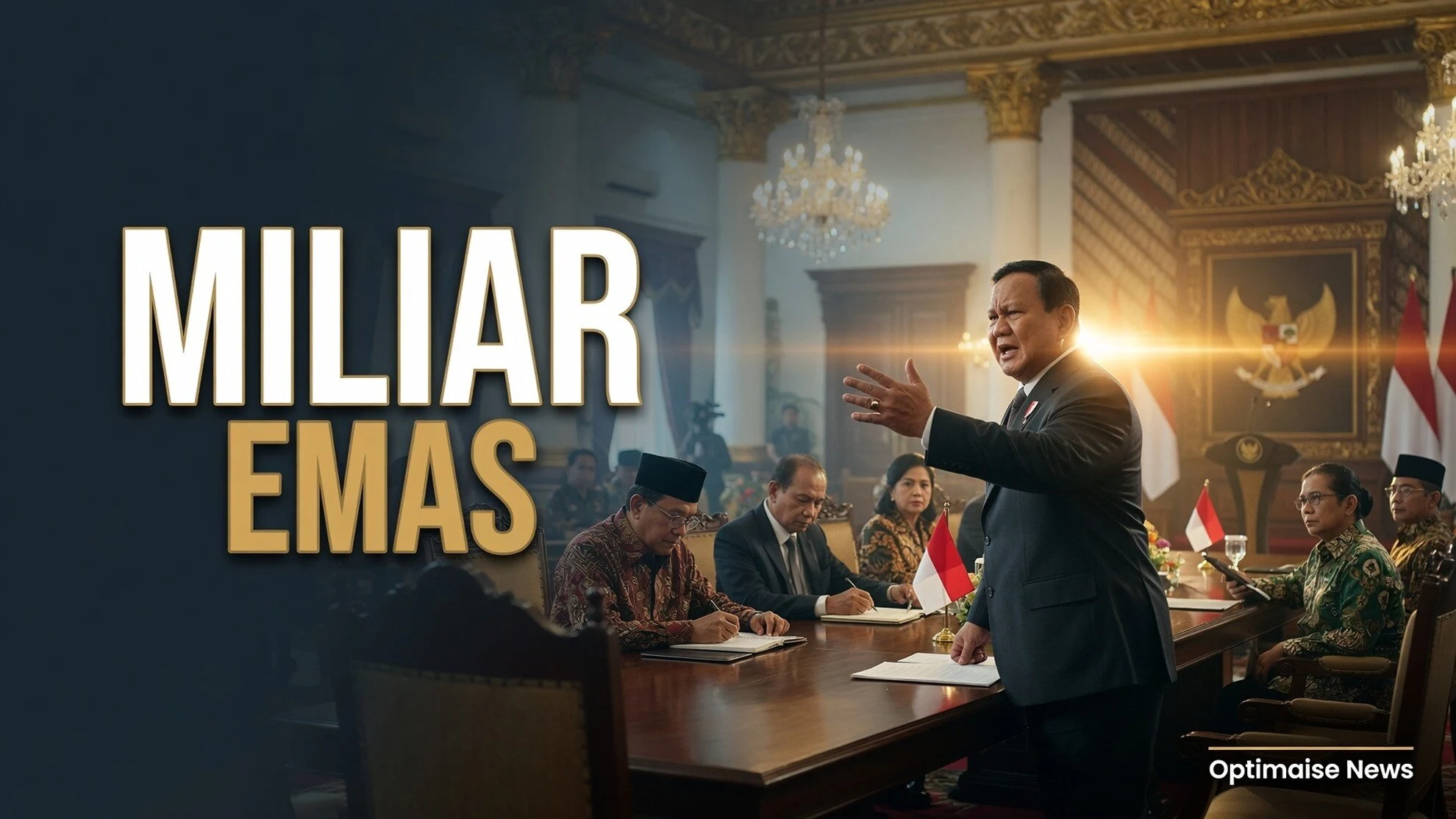 Prabowo: Bank Emas RI Kelola 153 Ton US$20 Miliar