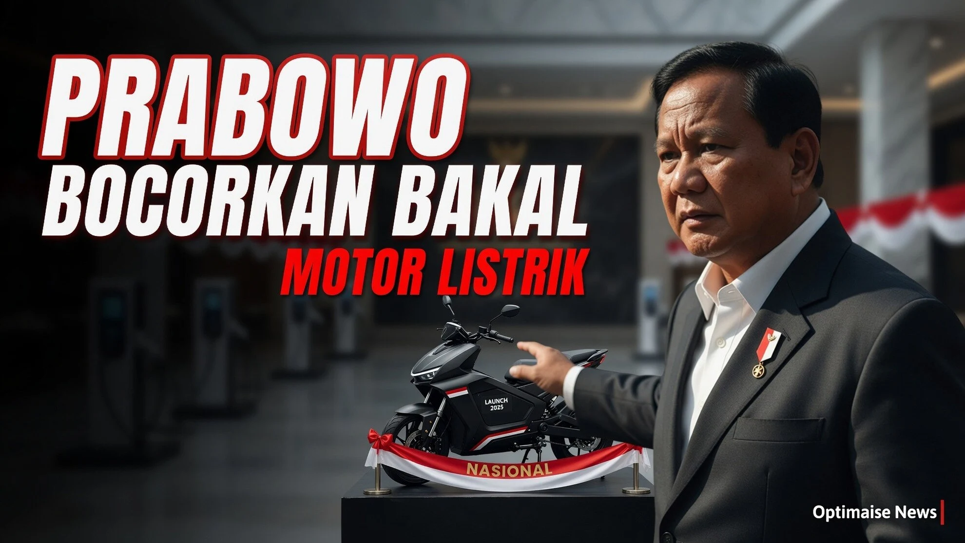 Prabowo Bocorkan Bakal Launching Motor Listrik Nasional