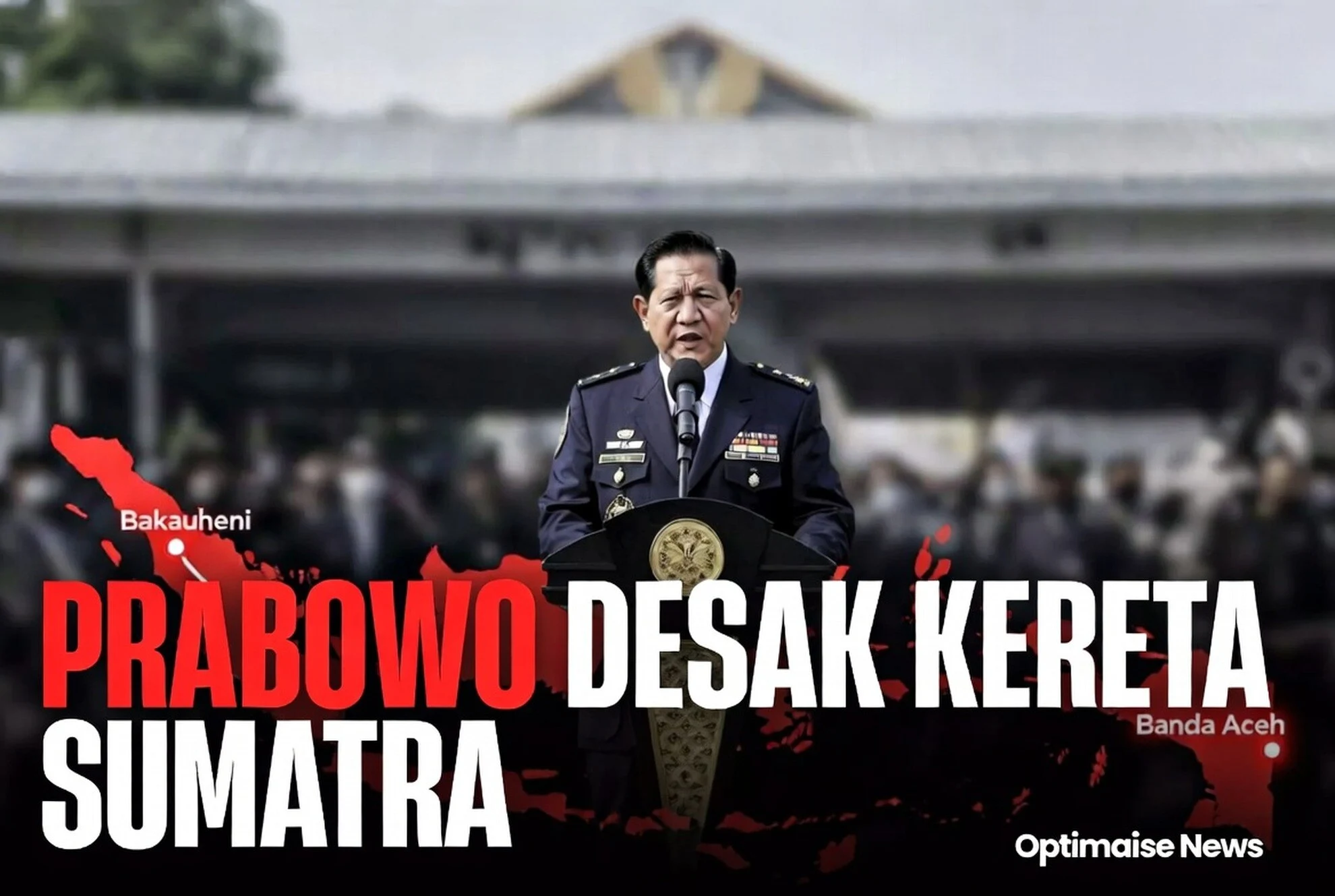 Prabowo Desak Kereta Api Layani Kota Kecil Demi Pemerataan