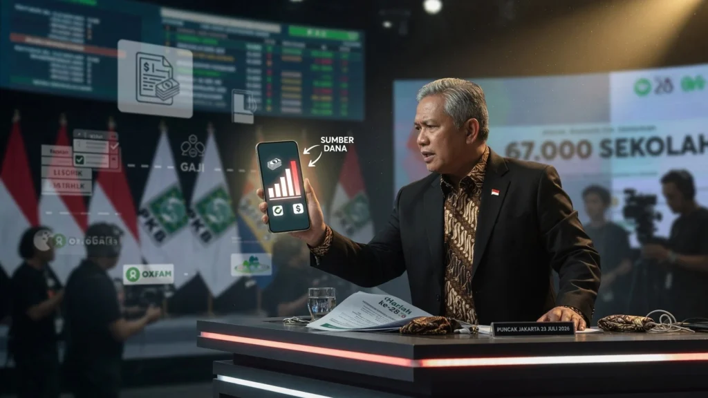 Capaian 67 Ribu Sekolah versus Foto yang Dipilih Media