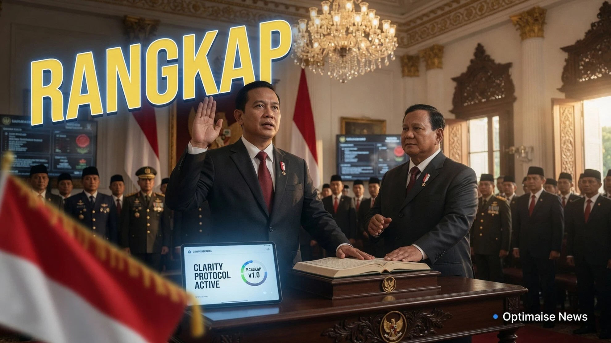Prabowo Lantik Sudaryono Kepala BGN Definitif Tanpa Rangkap