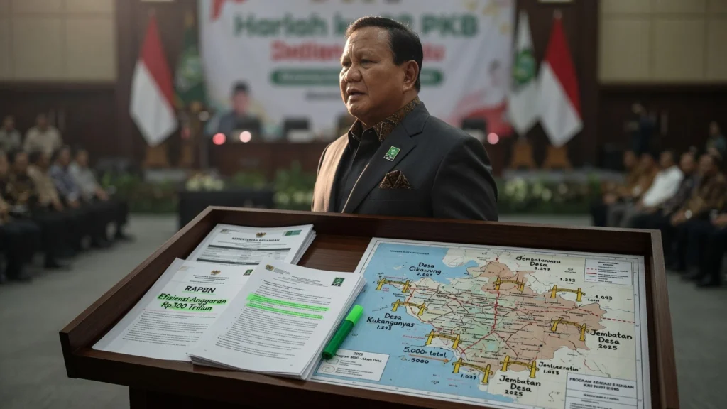 Alokasi ke MBG dan Akses Desa lewat 5.000 Jembatan
