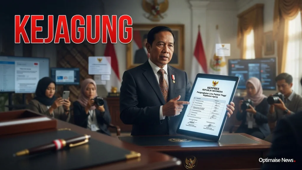 Prabowo Teken Keppres Rotasi Berantai 5 Pejabat Kejagung