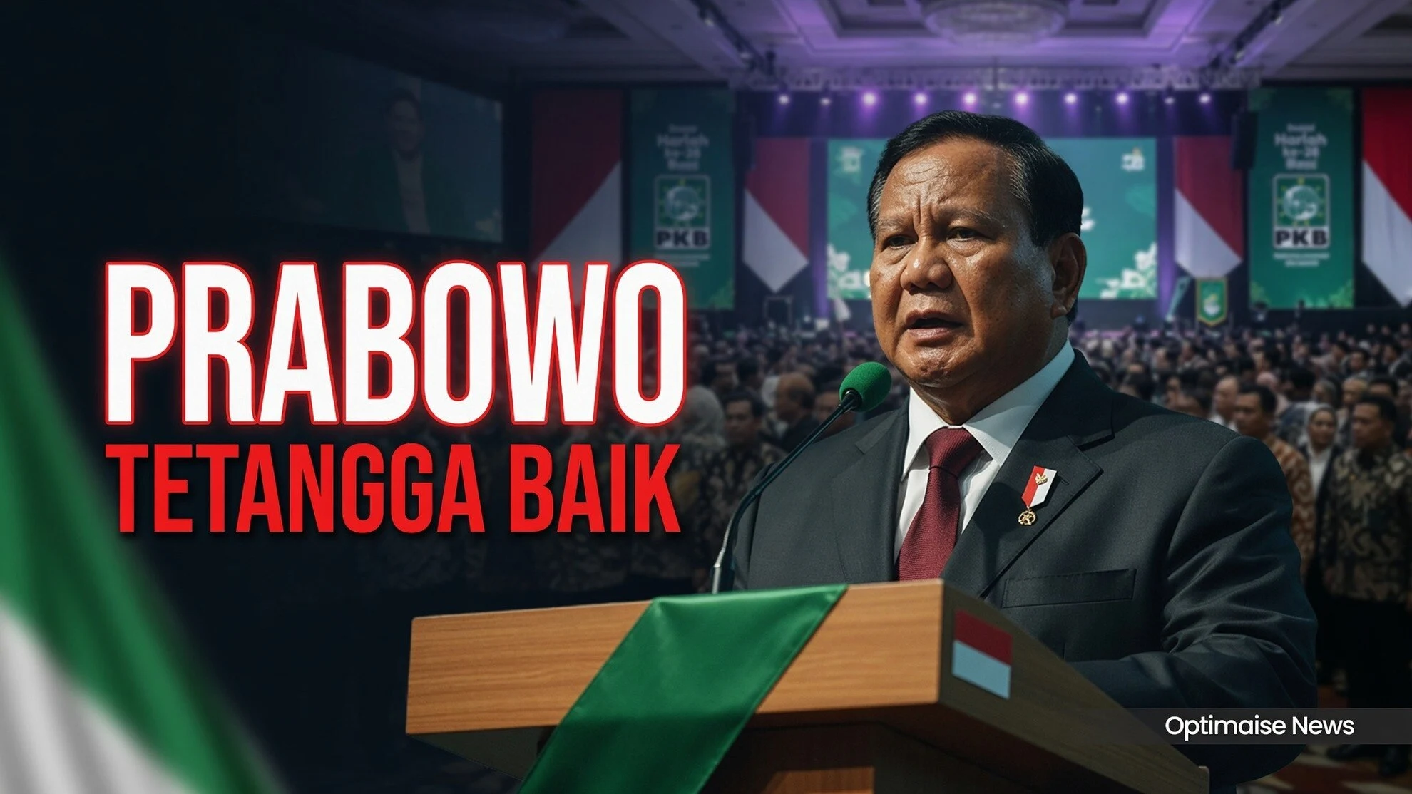 Prabowo: Tetangga Baik ke Semua, Palestina Tak Bisa