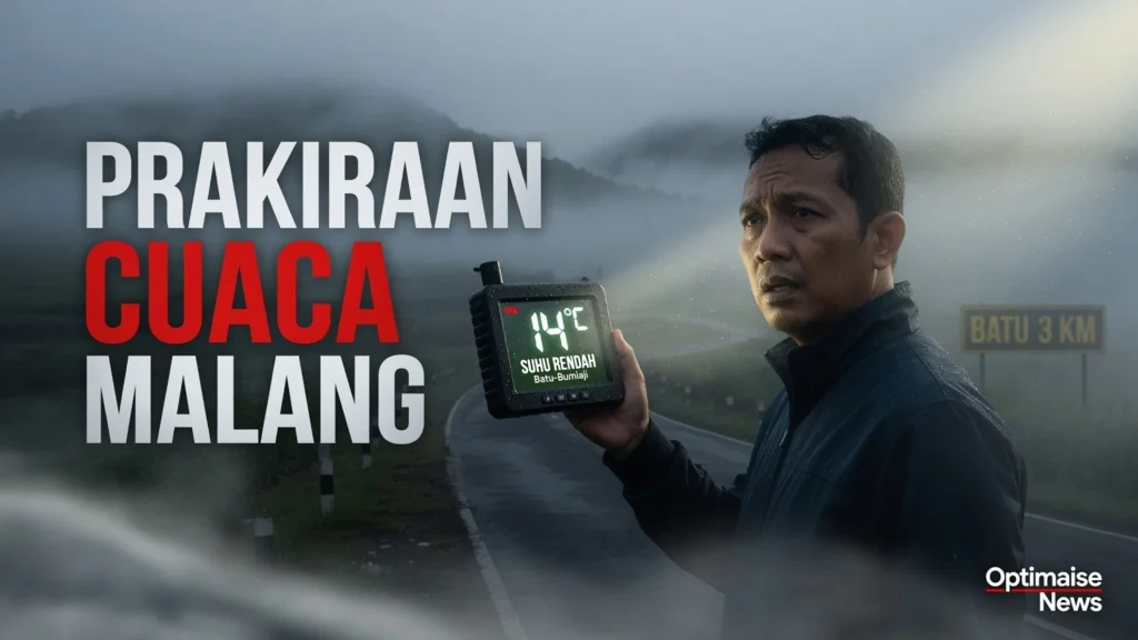 Prakiraan Cuaca Malang Raya: Cerah Terik Kontras Kabut Batu 14°C