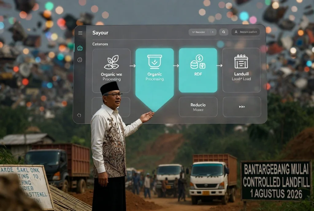 Bantargebang Mulai Controlled Landfill 1 Agustus 2026