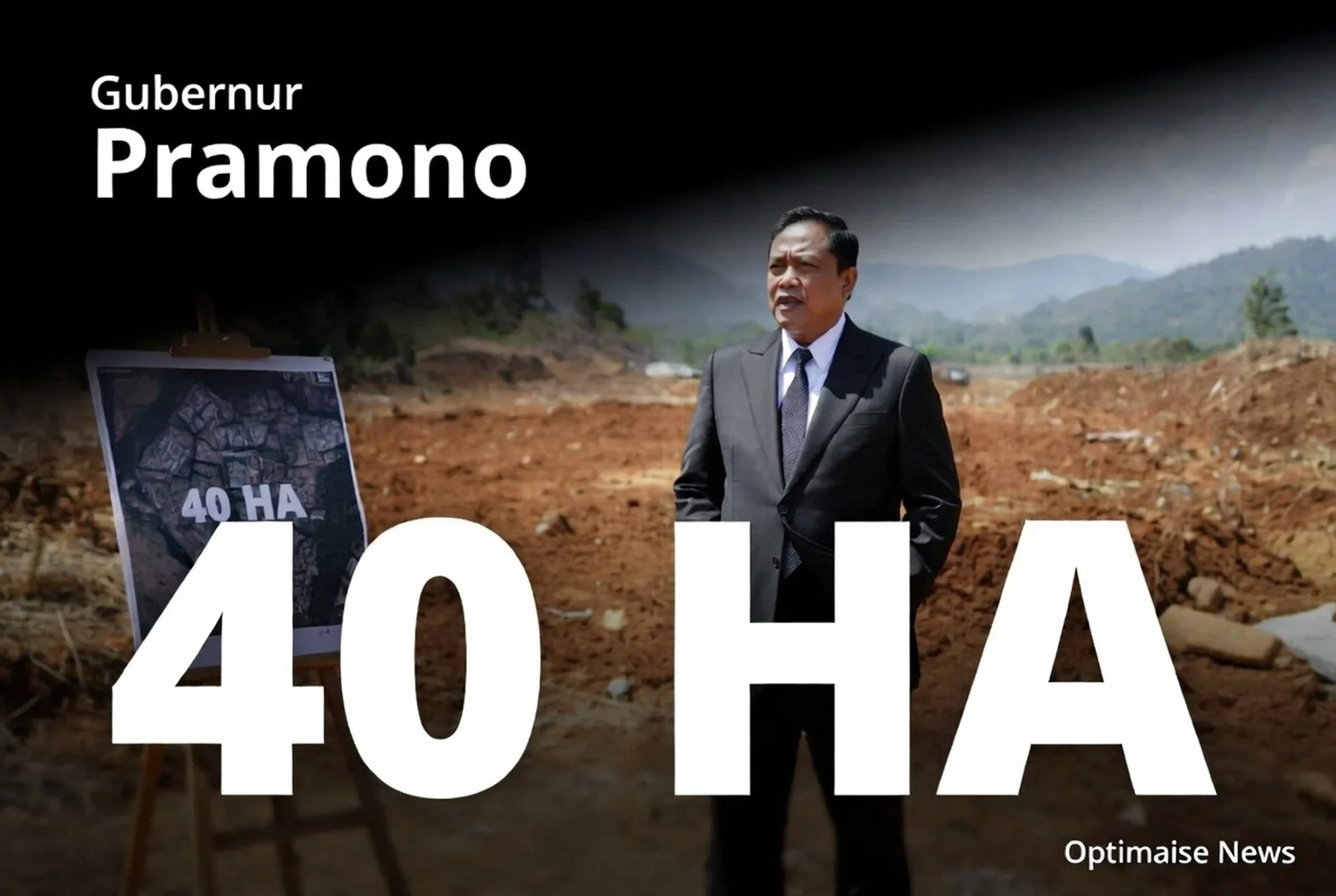 Pramono Bebaskan 40 Ha di Legok, Target Open Dumping Turun 50%
