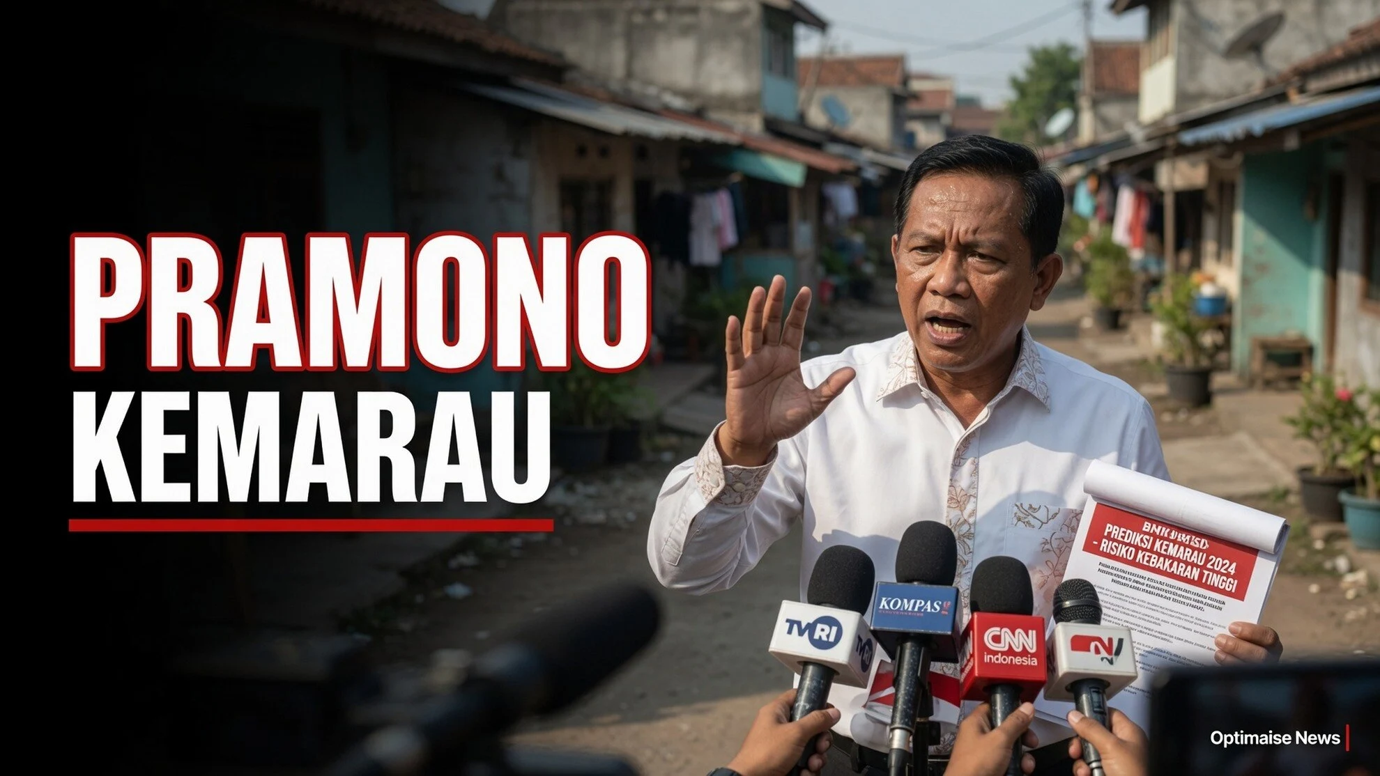 Pramono: Buang Puntung Rokok Picu Api Saat Kemarau Panjang