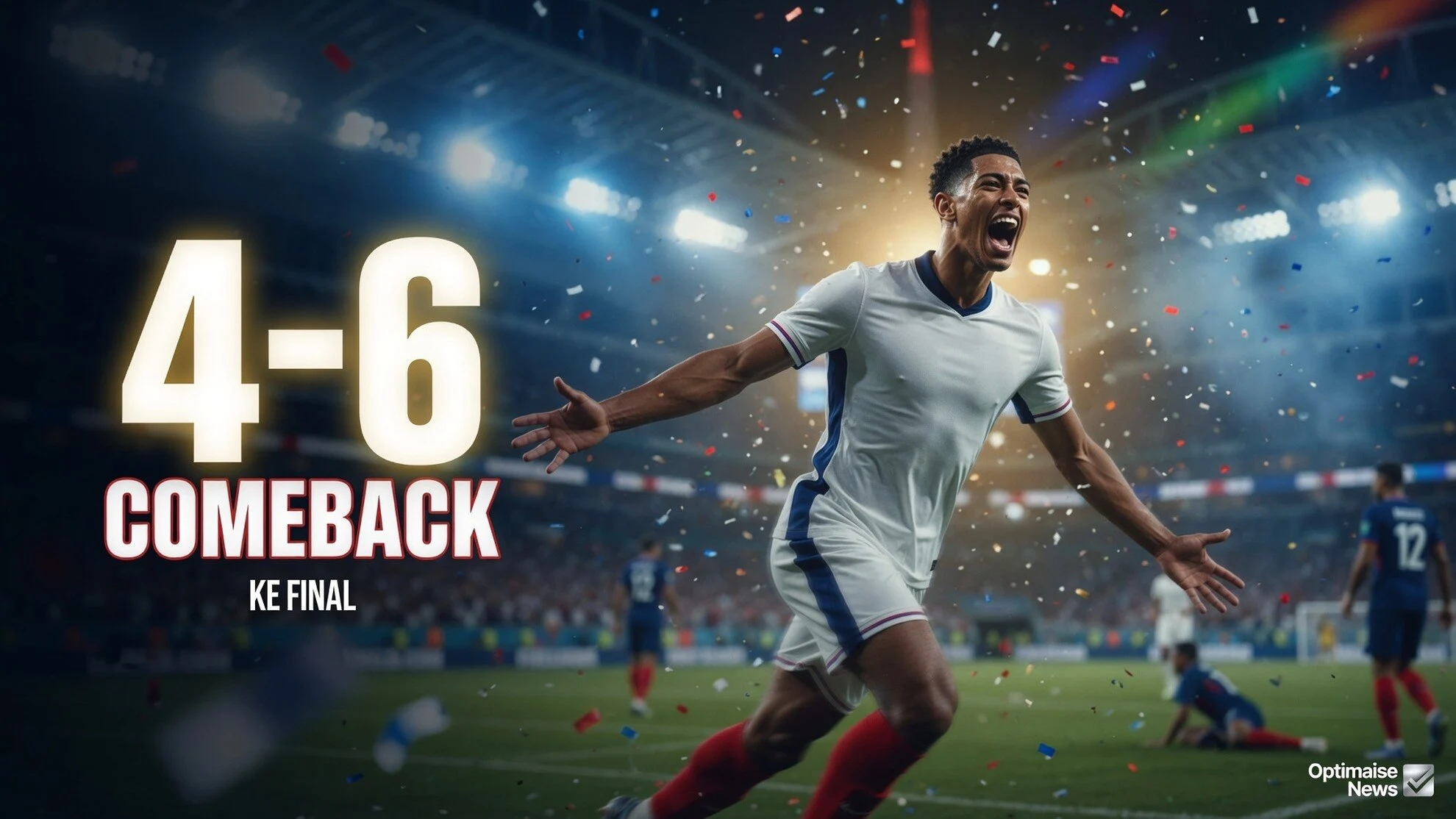 Prancis vs England 4-6: 10 Gol, Empat Rekor di Miami