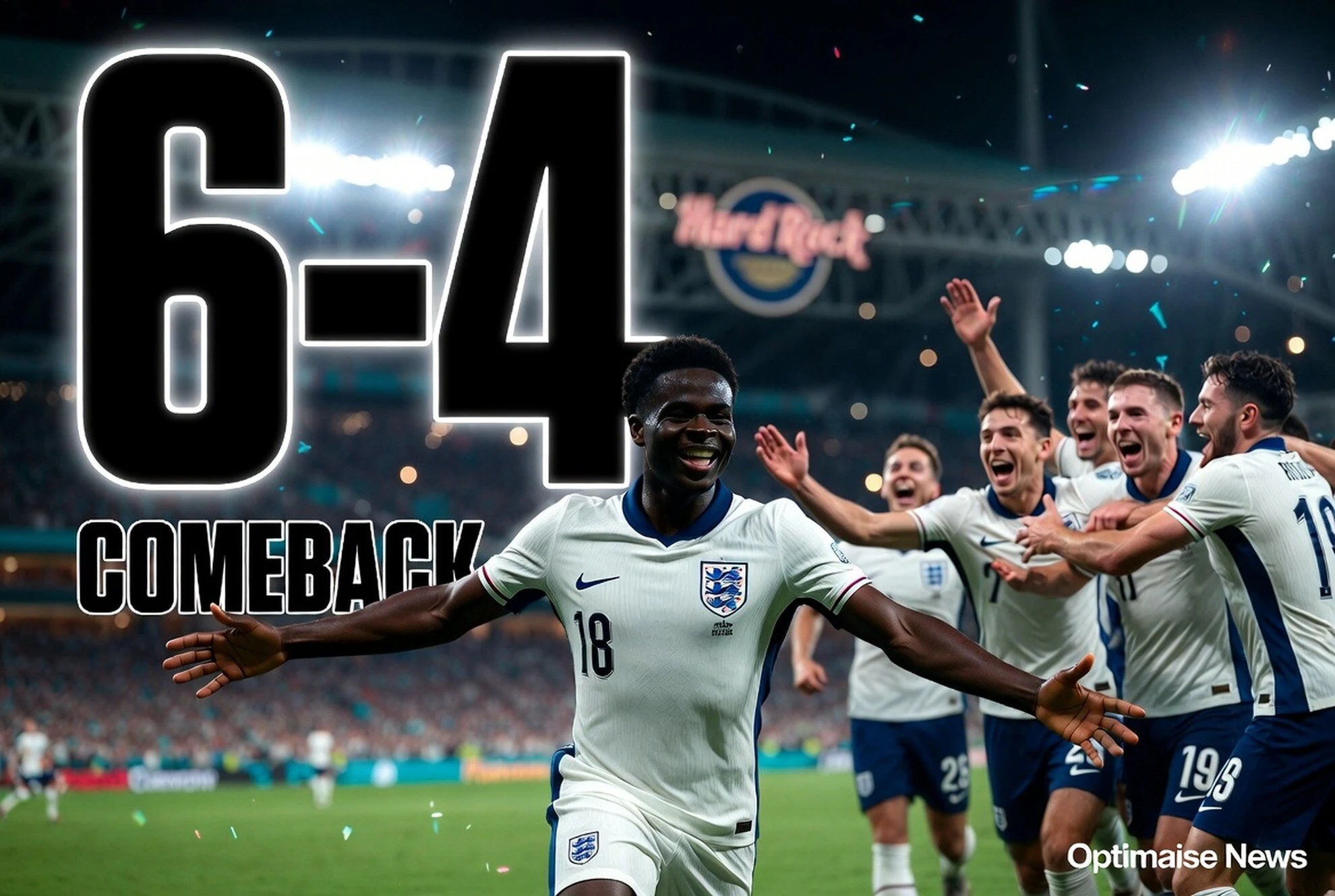 Prancis vs England 6-4: 10 Gol Hancurkan Rekor 1958