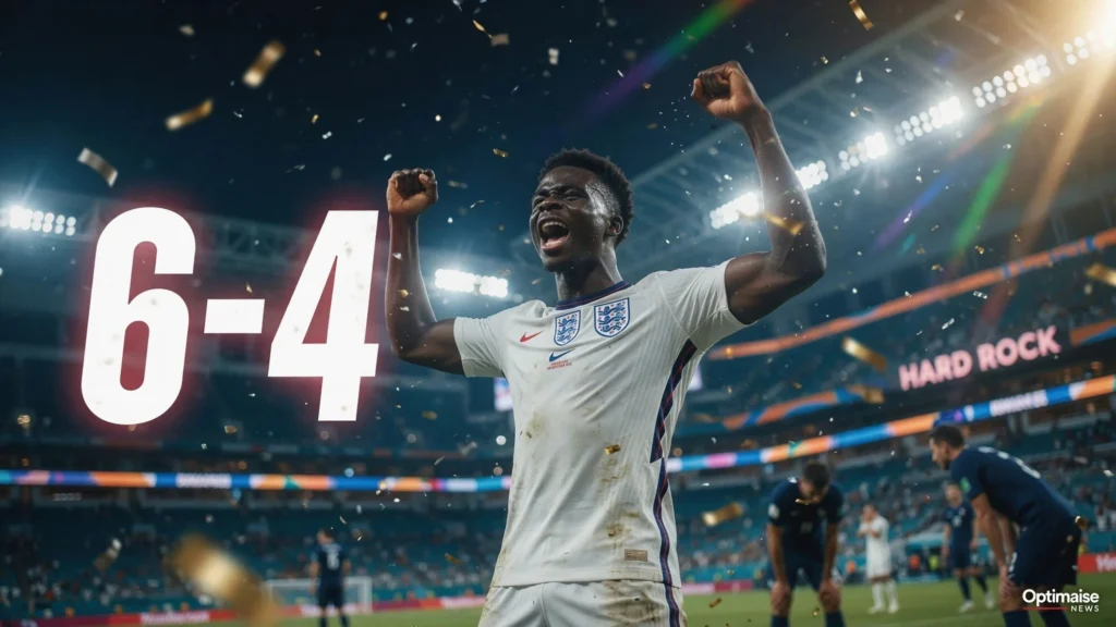 Prancis vs England 6-4: 10 Gol, Inggris Raih Perunggu
