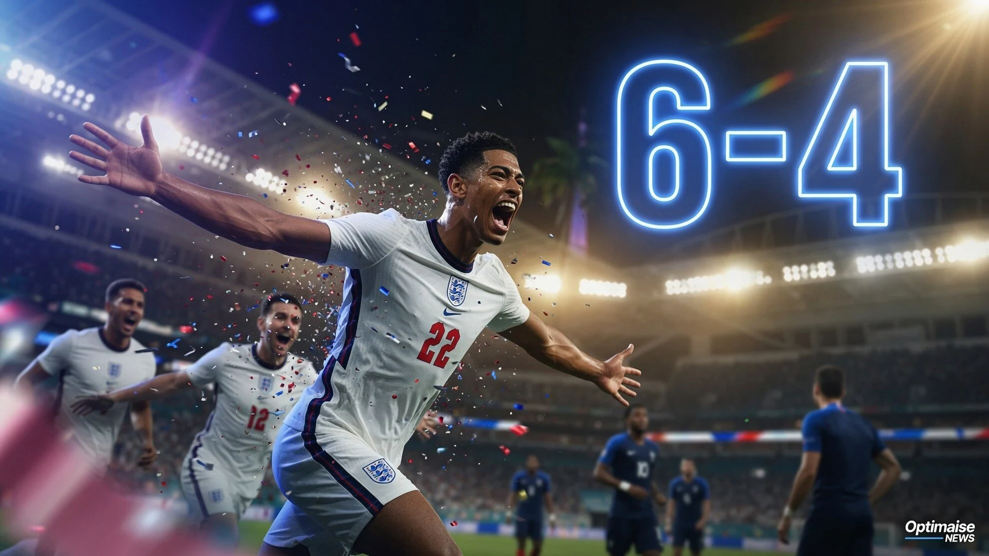 Prancis vs England 6-4: Drama 10 Gol Raih Perunggu