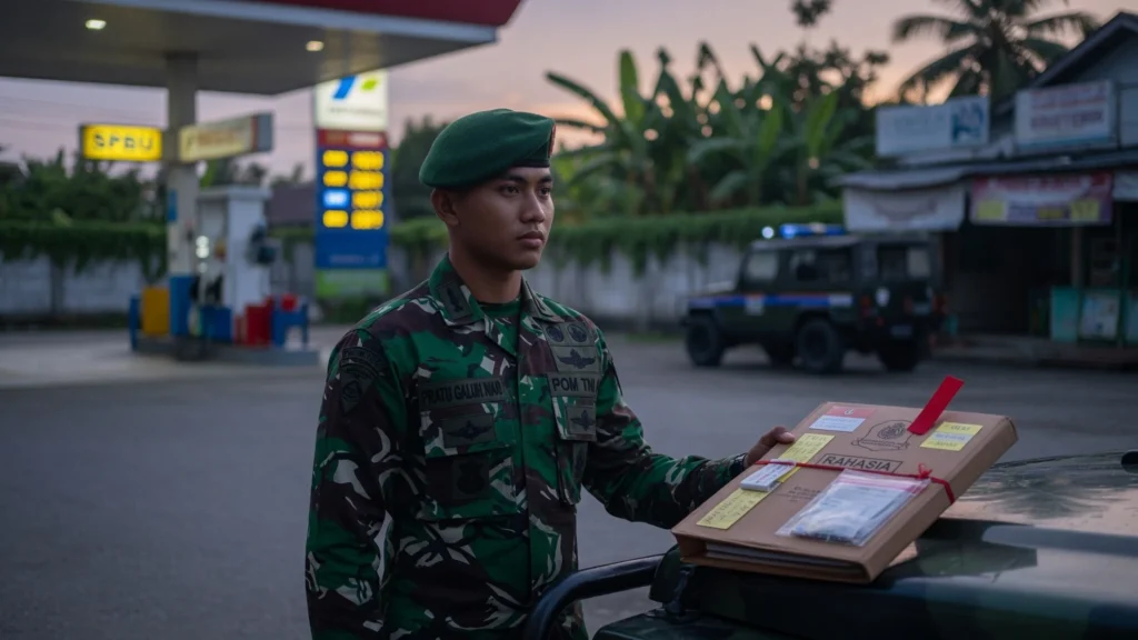 Satu Terduga Brimob Diamankan, Tiga Pelaku Masih Diburu
