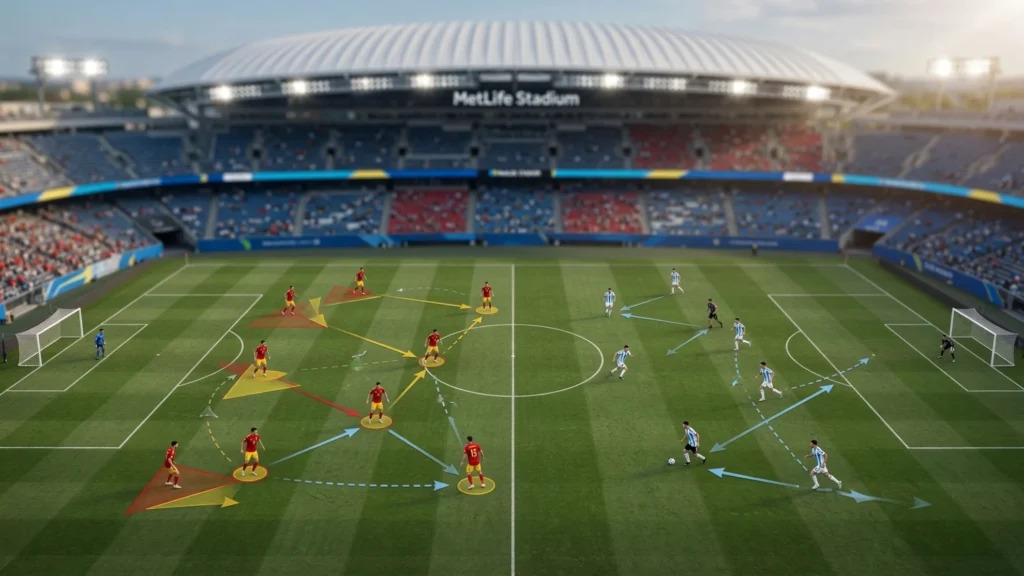 Gaya Main plus Prediksi Final Spanyol di MetLife