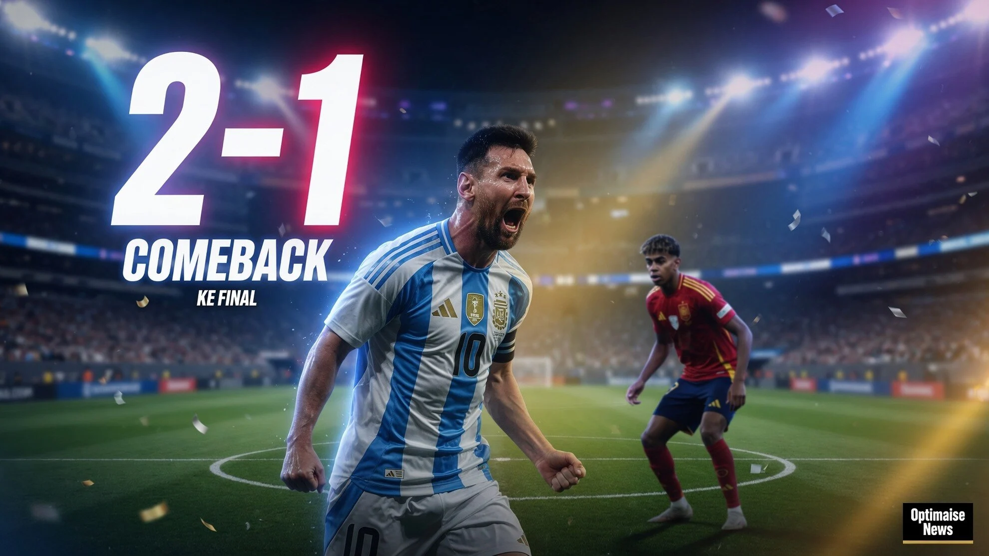 Prediksi Spanyol vs Argentina Skor 2-1 di New Jersey