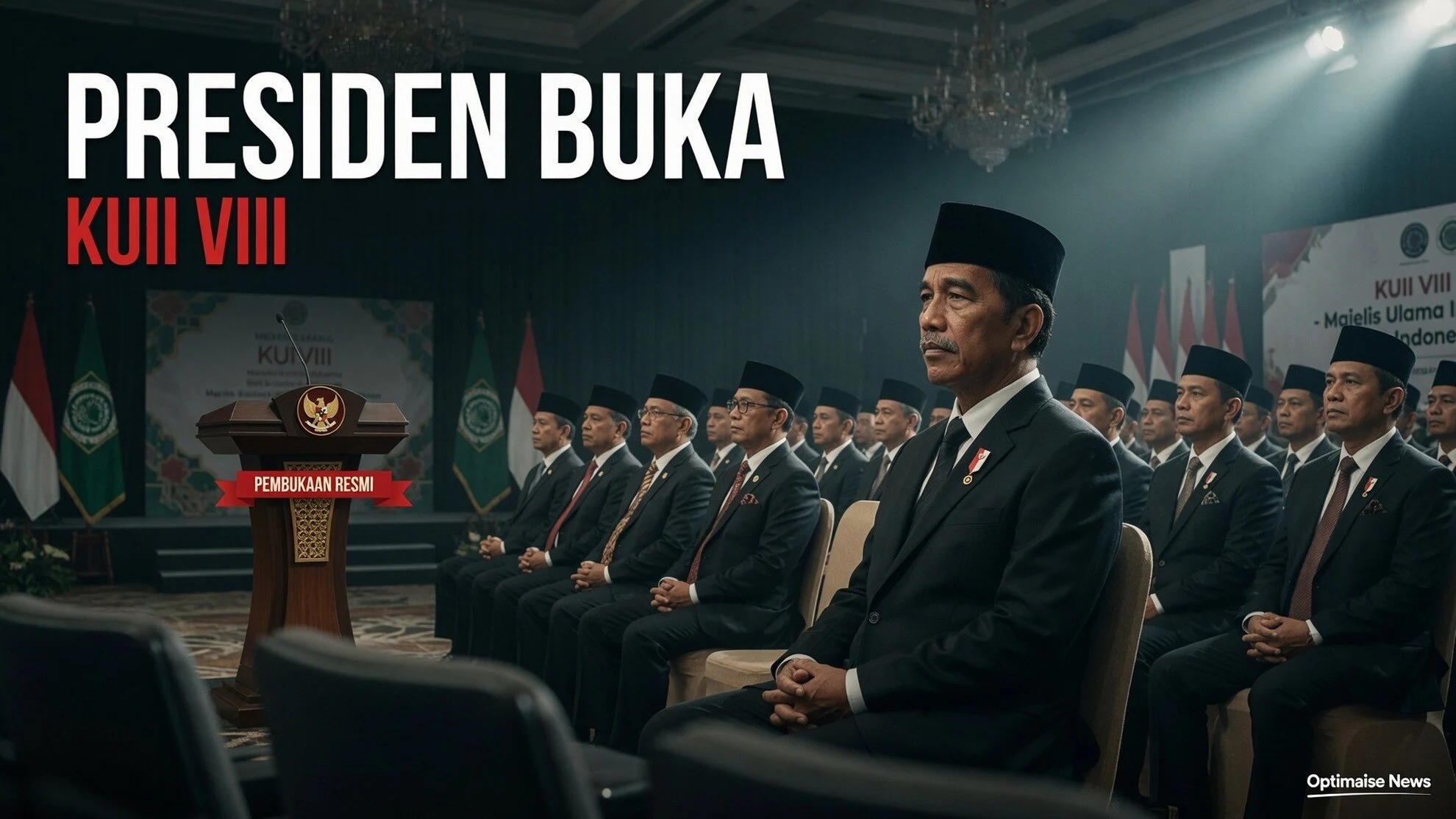 Presiden Buka KUII VIII: 87 Ormas Bahas Mati Koruptor-LGBT