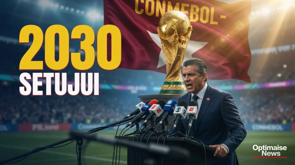 Presiden CONMEBOL Klaim FIFA Setujui 64 Tim Piala Dunia 2030