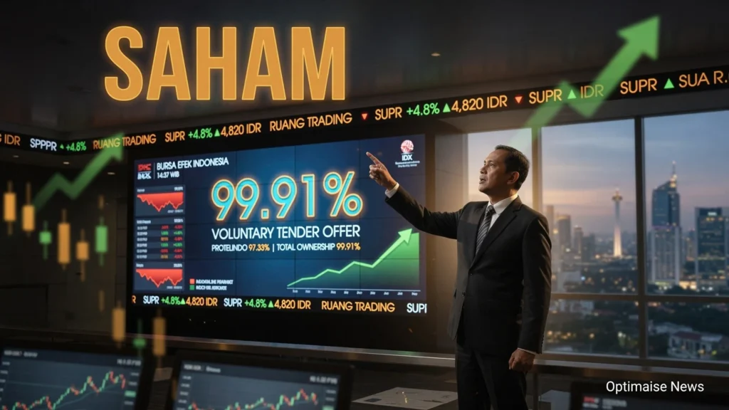 Protelindo Kejar & Saham SUPR Rp45 Ribu
