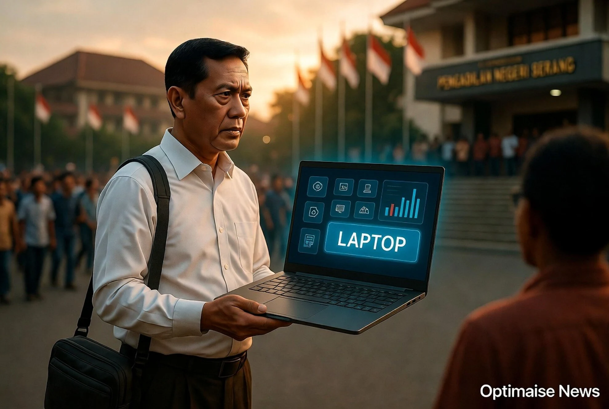 Proyek Laptop Fiktif Rp1,4 Miliar: Ayub Andi Saputra Dituntut 2 Tahun