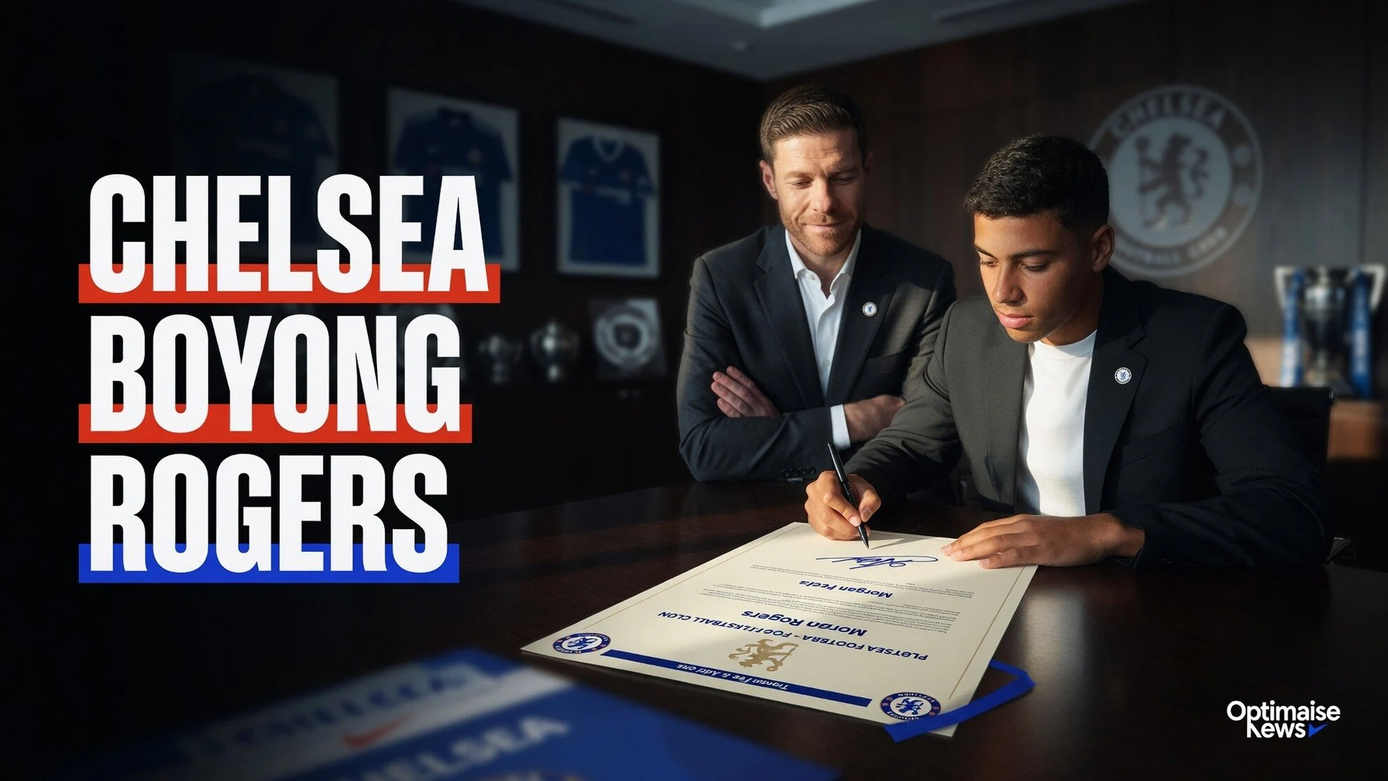 RESMI Chelsea Boyong Rogers Rp2