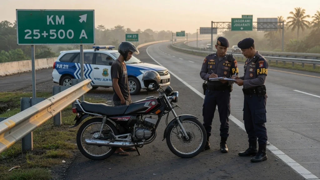 Usulan Perbaikan Rambu ke Pengelola Jalan Tol