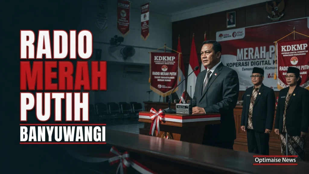 Radio Merah Putih Banyuwangi Siar Harga Harian, 17 KDKMP Beroperasi