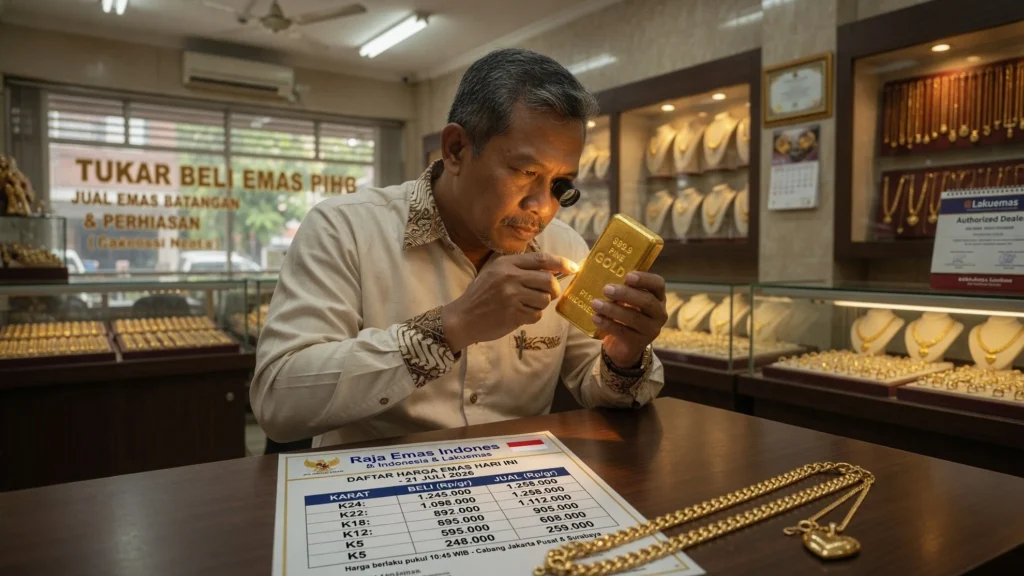 Selisih Harga Antar Kadar: Dari K24 hingga K5