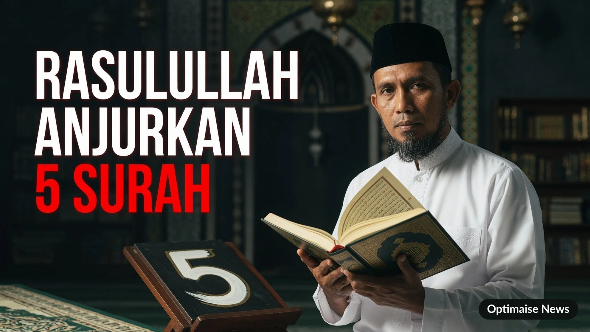 Rasulullah Anjurkan 5 Surah Penghalang Siksa Kubur