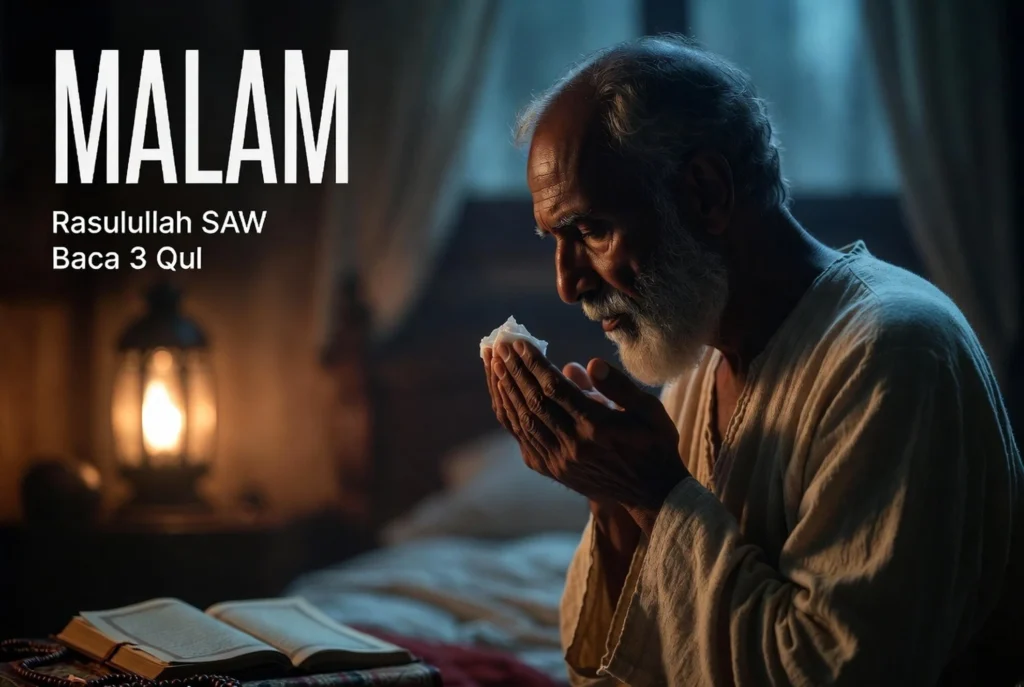 Rasulullah SAW Baca 3 Qul Sebelum Tidur demi Perlindungan Malam