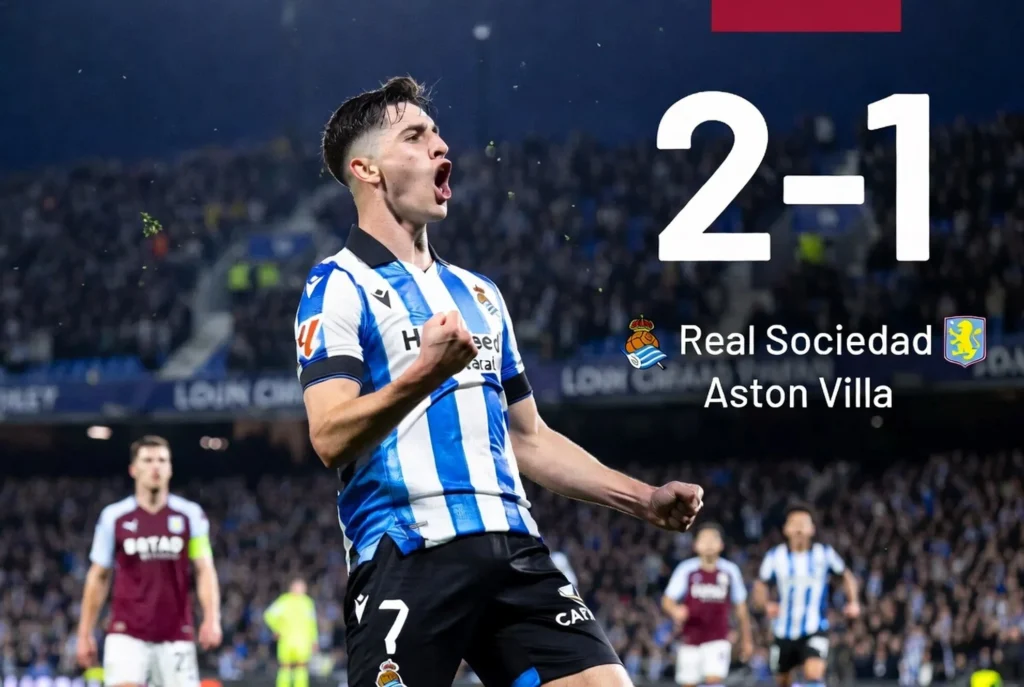 Dominasi Babak Kedua Real Sociedad