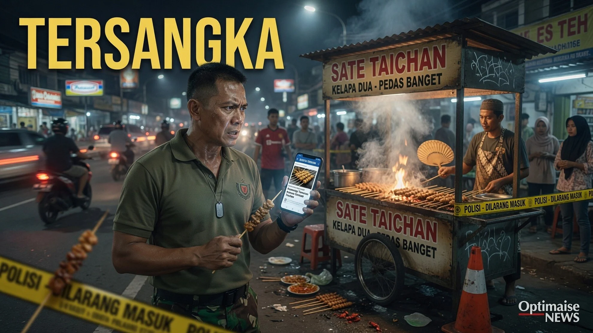 Rebutan Antre Sate Taichan Berujung Maut Prajurit TNI, 7 Tersangka