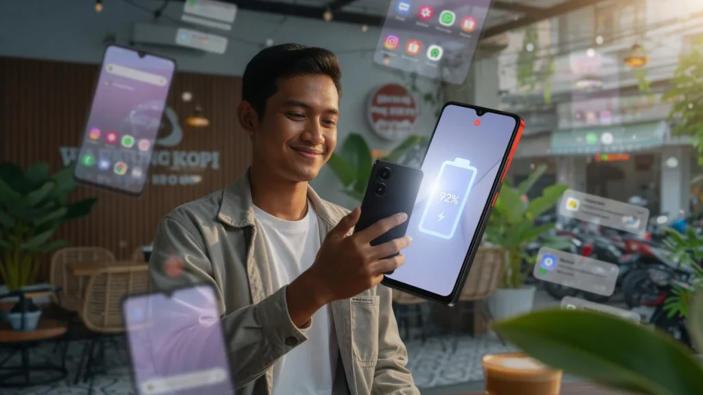 Sensor Kamera Premium dan Kapasitas Baterai Ekstra